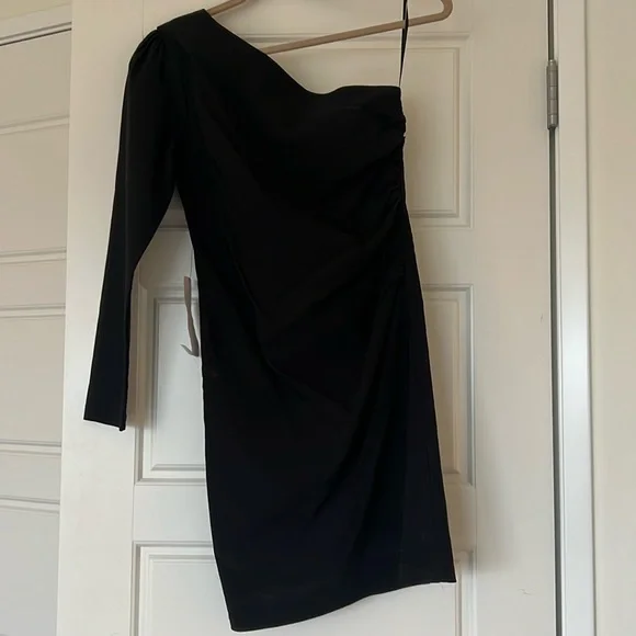 open lace back dress Asha One Shoulder Top main image 0